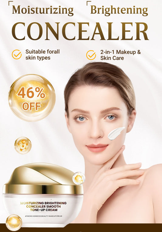 🌷2025 Hot Sale 50% OFF🍃Moisturizing Brightening Concealer Smooth Tone-Up Cream