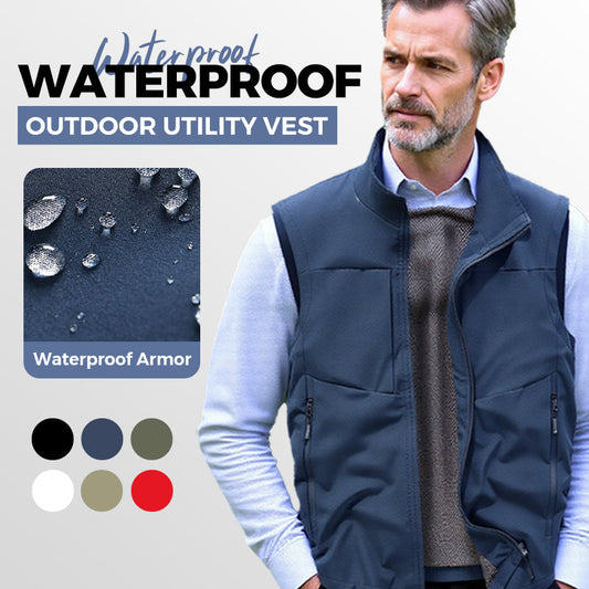 🛍️ Flash Sale 49% OFF🎽Men's Waterproof Outdoor Utility Vest
