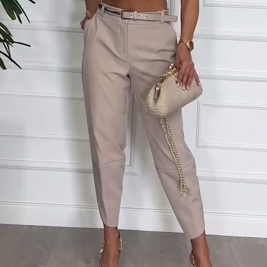 🎉2025 New Products Hot Sale✨Women's Solid Color Tapered Pants