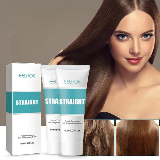 Silk and Keratin Treatment Hair Straightening Cream