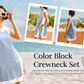 ⏰⏰Hot Sale 49% OFF🔥🎽Women's Casual Color Block Sleeveless Tops Matching Shorts🩳 with Pockets