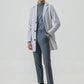 👔 Men's Classic Single Row Buckle Solid Color Jacket - Timeless Daily Essential