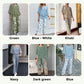 🔥LAST DAY SALE - 49% OFF🔥Women’s Printed Pants and Crew Neck Top Set