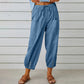 🧵2025 New Women's Summer Cotton Linen Trousers Nine Minute Trousers🍃