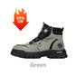 ⏰Men's outdoor swivel buckle work shoes（Waterproof, Anti-slip,Comfortable and Breathable）