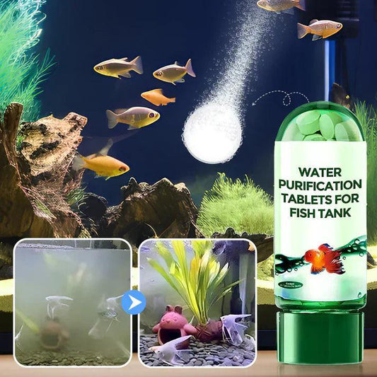 🖤 BLACK FRIDAY DEAL: Limited Stock! 🖤 💥 Powerful Aquarium Water Purification Tablets ♻️💧