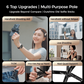 🔥Hot Sale（💥49%OFF）🔥4-in-1 Multifunctional 360° Rotation Magnetic Selfie Stick