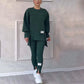 👚 Cozy & Chic: Women’s Casual Sweatshirt & Leggings Set! 🍂🛍️