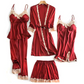 💖Limited Sale 49% OFF💖5 Piece Ice Silk Pajamas
