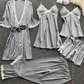 💖Limited Sale 49% OFF💖5 Piece Ice Silk Pajamas