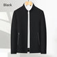 👑Casual jacket with stand-up collar and zip fastening for men