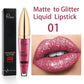 🔥New Year Sale  49% OFF - Diamond Lip Gloss Matte To Glitter Liquid Lipstick🎁Buy 3 pay 2