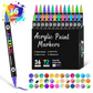🎨Limited Sale 49% OFF🌈Dual Tip Acrylic Paint Pen Marker
