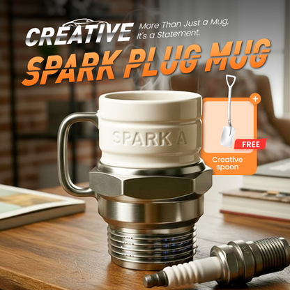 🎁🎅Christmas Sale 50% OFF🔧Spark plug mug☕