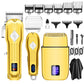 High - Power 3 - Piece Electric Hair Clippers Set for Men's Home Haircut