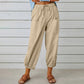 🧵2025 New Women's Summer Cotton Linen Trousers Nine Minute Trousers🍃