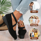 🌹Elegant Solid Color Elastic Strap Low Wedge Shoes🩰