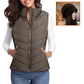 💖HOT SALE 65% OFF✨️Womens Sleeveless Zip Up Puffer Vest💗-Cozy Without Bulk