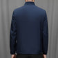 👑Casual jacket with stand-up collar and zip fastening for men