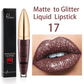 🔥New Year Sale  49% OFF - Diamond Lip Gloss Matte To Glitter Liquid Lipstick🎁Buy 3 pay 2