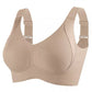 🎁Buy 1 Get 3 Packs💕Women's Ribbed Push Up Adjustable Wireless Bra🌸