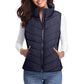 💖HOT SALE 65% OFF✨️Womens Sleeveless Zip Up Puffer Vest💗-Cozy Without Bulk