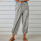 🧵2025 New Women's Summer Cotton Linen Trousers Nine Minute Trousers🍃