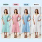 ⏰Last Day Sale 49% Off💃Women's Elegant V-Neck Hollow-Out Solid Dress