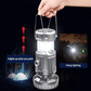 🌞Portable Stretchable Solar Lithium Battery Electric Fan + Emergency Light
