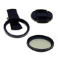 Ultra Slim Circular Polarizing Filter with Clamp