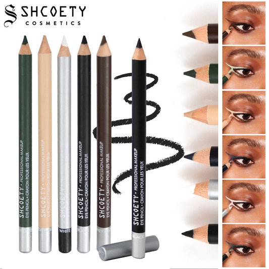 🌟Hot Sale 🌟24 HR Waterproof Eyeliner Duo Sharpenable Eye Pencil