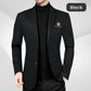 🔥Warm and stylish✨Men's Slim-fit Casual Suit Jacket