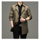 🔥55% discount🔥Men's Medium-Length Trench Coat with Detachable Inner