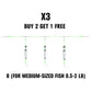 🔥3 Hooks Anti Drift Bottom Fishing Rig