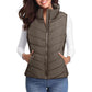 💖HOT SALE 65% OFF✨️Womens Sleeveless Zip Up Puffer Vest💗-Cozy Without Bulk