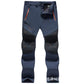 🏆LAST DAY SALE 50% OFF!!🔥Men's Waterproof Winter Trousers with Fleece Lining Cargo Pants