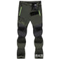 🏆LAST DAY SALE 50% OFF!!🔥Men's Waterproof Winter Trousers with Fleece Lining Cargo Pants