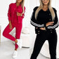 🔥Women's three-piece baseball jacket and pants set