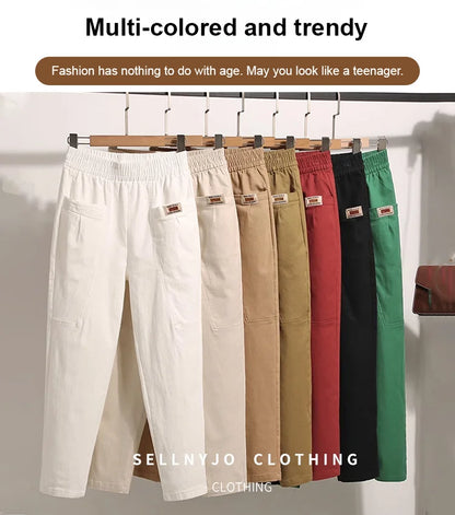 💕Hot Sale 49% OFF💕💝Women's Elastic Waist Cotton Pants💝