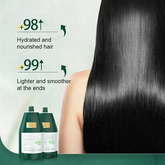 Say Goodbye to Damaged Hair! Pro-Level Repair & Smoothing Cream 💖
