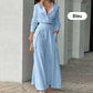 🏖️Summer Hot Sale 49% OFF🌼Elegant two-piece set: long-sleeved top with cuffs and high-waisted pants