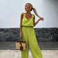 💕Limited Sale 49% OFF💕Women's Sleeveless Wide Leg Jumpsuit