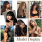 💁‍♀️ Natural Hair Toppers with Bangs – Undetectable Volume & Style! ✨👩🦰