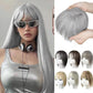 💁‍♀️ Natural Hair Toppers with Bangs – Undetectable Volume & Style! ✨👩🦰