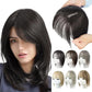 💁‍♀️ Natural Hair Toppers with Bangs – Undetectable Volume & Style! ✨👩🦰