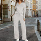 🎁Hot Sale 49% OFF⏳Women's 2 Piece Sets Outfits Casual Long Sleeve Sweatsuits Sets