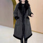 🍂Autumn-Winter Sale – Up to 65% Off❄️ Women's Double Breasted Overcoat with Plush Lining