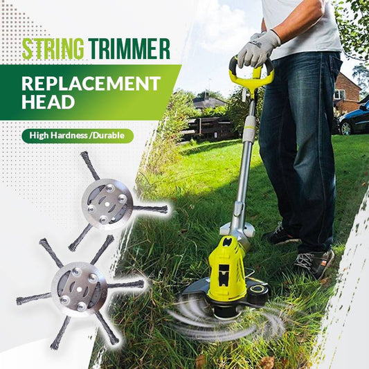 🔥LAST DAY PROMOTION - 49%OFF🌿Trimmer Replacement Head,Steel Wire Grass Cutting Head