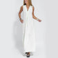 ☁️Sleeveless Deep V-Neck Loose Maxi Dress🌸