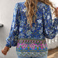 💖LAST DAY SALE 49% OFF💖Women's Fashion Printed v-Neck Long Sleeve Shirt